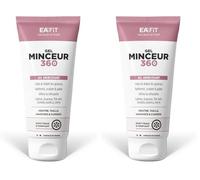Eafit Minceur - GEL MINCEUR 360 - GEL AMINCISSANT - Guarana - Thé vert- Menthol - Réduit les graisses - Raffermit,Affine la silouhette - Effet frais et Tonifiant - Ventre - Hanches - Cuisses - 200 ml