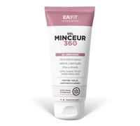 Eafit Minceur - GEL MINCEUR 360 - GEL AMINCISSANT - Guarana - Thé vert- Menthol - Réduit les graisses - Raffermit,Affine la silouhette - Effet frais et Tonifiant - Ventre - Hanches - Cuisses - 200 ml