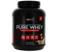 EAFIT Protéine Pure Whey Caramel Intense – 31 g de protéines, BCAA – 750 g