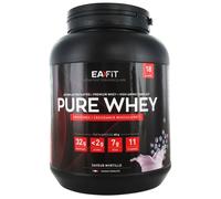 EAFIT Pure Whey - Croissance musculaire - Protéines de whey - Assimilation rapide - Myrtille 750g