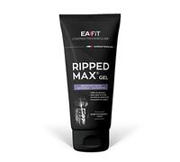 EAFIT | Ripped Max Gel | Resculpte et Tonifie la Ceinture Abdominale, les Pectoraux et Quadriceps | Caféine, Thé vert & Guarana | Scientifiquement Testé | Marque Française | 200 ml
