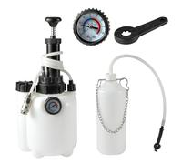 EagerMinds 3L Purgeur de Frein Voiture, Purge Purgeur de Freins, Kit vidange de Frein Manuel, Outillage Mecanique Auto, Convient à la Plupart des Voitures