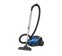EagerMinds Aspirateur sans sac 2000 W avec système de filtration HEPA, filtre efficacement 99,97 % de la poussière, aspirateur sans sac pour sols en bois, tapis, carrelage (A)