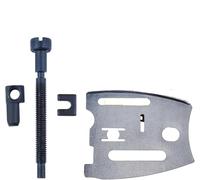 EAGHADEK Accessoires d'outils Kit de Plaque de Barre de réglage de tendeur de chaîne Compatible avec la tronçonneuse Husqvarna 268 272 266 66 61 281 288 181 281XP #501537101/501814801