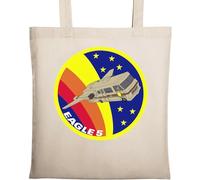 Eagle 5 Sac fourre-tout en coton naturel écologique Beige