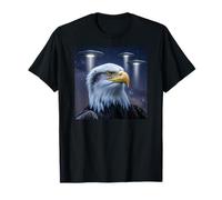 Eagle Alien UFOs Weird America Funny Eagles Aigles pour Enfants T-Shirt