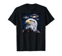 Eagle Alien UFOs Weird America Funny Eagles Aigles pour Enfants T-Shirt