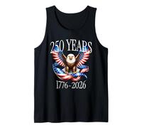 Eagle and Flag 250 Years 1776-2026 250th Birthday Débardeur
