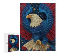 Eagle Artwork with Stars Puzzle 1000 Pièces Educa Jouet en Bois Cadeau Unique Décoration Intérieure Jeu Éducatif Challenge Toy Adultes Et Enfants À Partir De 14 Ans 500 PCS