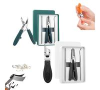 Eagle Beak Lot de 2 coupe-ongles pour ongles épais, design biseauté pour les personnes âgées et incarnées, multifonction avec grande ouverture et anti-éclaboussures