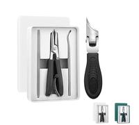 Eagle Beak Nail Clippers, Three Sets of Eagle Beak Beveled Nail Clippers, Sharp Oblique Trimmer for Thick and Ingrown Care, Seniors&Ingrown Care (White 1 pcs)