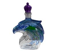 Eagle Bouteille de vin - Bocal, support de liqueur artistique | Récipient décoratif en verre de 750 ml avec forme réaliste, stockage vide d'alcool pour anniversaire, événement, vacances et