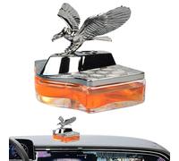 Eagle Car Air Freshener - 9.3x9.3cm Decorative Aromatherapy Diffuser | Car Scent Odor Eliminator Perfume, Electroplating Cars Accessories For Fresh Smell, Odor Removal, And Interior Decoration