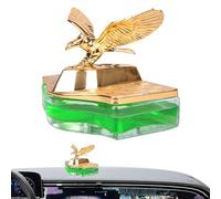 Eagle Car Air Freshener, Scent Odor Eliminators Diffuser, Electroplating Aromatherapy Perfume Remover, Decorative Car Odor Eliminator Accessories, 3.66x3.66 Inches