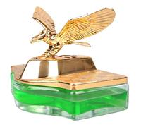Eagle Car Fresheners, Odor Eliminator Diffuser, 3.66x3.66in Electroplating Finish, Aromatherapy Design Automotive Aromatherapy Accessories, Decorative Perfume Holder for Car