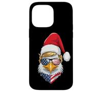 Eagle Christmas USA - Trump Santa Funny Graphic Coque pour iPhone 14 Pro Max
