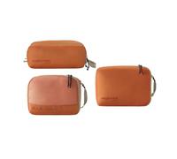 Eagle Creek Pack-It Lot de 3 cubes d'emballage de nuit - Organiseurs de bagages souples et durables et ultra légers fabriqués avec un tissu poly indéchirable résistant à l'eau, mandarine