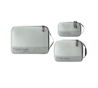 Eagle Creek Pack-It Reveal Lot de 3 cubes de rangement XS/S/M I avec fenêtre en maille I Pour l'organisation des valises I 100 % recyclés I Storm Grey