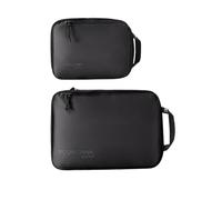 Eagle Creek Pack-It Specter Cubes d'emballage de compression - Sacs de rangement en tissu Ripstop durable, ultra léger et résistant à l'eau pour vêtements et équipement, noir, isolé (nouveau), S/M