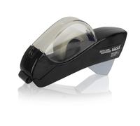 Eagle Distributeur automatique de ruban adhésif et pistolet à ruban adhésif avec 1 rouleau 1/2 pouce (12mm) et 1 rouleau 3/4 pouce (19mm) de ruban adhésif (Noir)