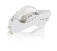 Eagle Distributeur automatique de ruban adhésif et pistolet à ruban avec 1 rouleau de 12 mm (1/2 pouce) et 1 rouleau de 19 mm (3/4 pouce) de ruban (Blanc)