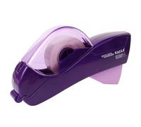 Eagle Distributeur automatique de ruban adhésif, pistolet à ruban, design à main unique, 1 rouleau de 12 mm et 1 rouleau de ruban adhésif de 0,75 pouces (19 mm) (violet)