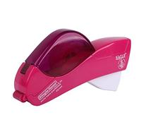 Eagle Distributeur de ruban automatique et pistolet à ruban adhésif. 12 mm et 19 mm. Idéal pour accrocher des cadeaux, des paquets, des albums et des enveloppes. - rose