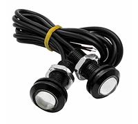 Eagle Eye Light, Baceyong 2PCS 12V 9W 110 Lm 8000-10000K Car Motorcycle LED Eagle Eye Daytime Running Light DRL Tail Light Reversing Light Rouge