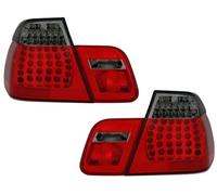 Eagle Eyes Set Feux arrière LED en Rouge Noir