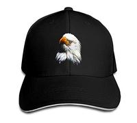 Eagle Fashion Boy Girl Unisex Adjustable Sandwich Baseball Cap Red