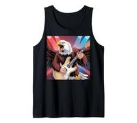 Eagle Guitare Rock Star and Roll America Funny Kids Eagles Débardeur