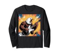 Eagle Guitare Rock Star and Roll America Funny Kids Eagles Manche Longue