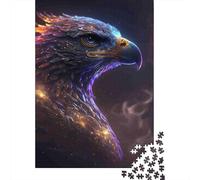 Eagle Head Casse-têtes Cosmic Glow 1000 Pièces en Papier Recyclé pour Adultes - Jeu De Famille Amusant Et Stimulant, Cadeau De Fêtes Et Célébrations 52x38cm/1000pcs