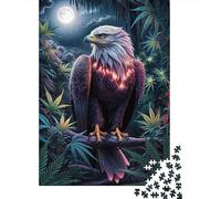 Eagle in The Twilight Plaque Murale en Métal 38x26cm/1000pcs pour Le Pub Ou Le Café, Décoration Murale Destinée À Le Pub, Le Café Et Le Coin Bar
