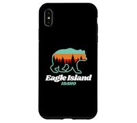 Eagle Island Idaho Ours d'été de pêche Coque pour iPhone XS Max