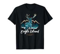 Eagle Island State Park Idaho USA Pêche Randonnée Vélo T-Shirt