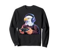 Eagle Jeu vidéo Gamer America Funny Eagles Kids Eagles Sweatshirt