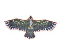 Eagle Kite Kite Lifeke Animal Design Énorme Taille pour Les Adultes Easy Fly to Fly Outdoor Beach Park Single Line avec Une esthétique réaliste et Un Cadre en Acier Fort de 153 cm