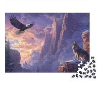 Eagle montée en flèche 1000 Stücke Dickes Karton Puzzle Für Erwachsene Fortgeschrittene Preis-Leistungs-Sieger Geschenk Limitierte Auflage 52x38cm/1000pcs