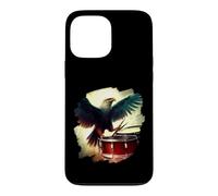 Eagle Playing Drums Funny Eagle Art Batteur Musicien Coque pour iPhone 13 Pro Max