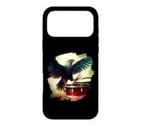 Eagle Playing Drums Funny Eagle Art Batteur Musicien Coque pour iPhone 17 Pro Max