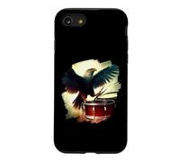 Eagle Playing Drums Funny Eagle Art Batteur Musicien Coque pour iPhone SE (2020) / 7/8