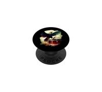 Eagle Playing Drums Funny Eagle Art Batteur Musicien PopSockets PopGrip Adhésif