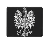 Eagle Polonais Polska Tapis De Souris Douce Tapis Souris Base en Caoutchouc Mouse Pad pour Pc Ordinateur Gamer 25X30Cm