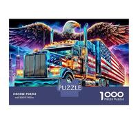 Eagle Puzzles de 1000 Pièces pour Adultes Aigle et Usine Amusant, Défi et Casse-tête Puzzle pour Adultes - Découvrez Le Puzzle 100% Carton Recyclé Jeux Éducatifs Puzzle 38x26cm/1000pcs