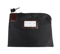 Eagle Sac à billets verrouillable de sécurité, noir, 27,5 x 20,8 x 3,5 cm