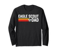 Eagle Scout Dad Scouting Pride Scouts BSA Retro 80's Manche Longue