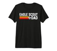 Eagle Scout Dad Scouting Pride Scouts BSA Retro 80's T-Shirt Haut de Gamme
