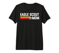 Eagle Scout Mom Scouting Pride Scouts BSA Retro 80's T-Shirt Haut de Gamme