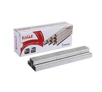 Eagle Standard Agrafes, bande complète, ¼ pouce Longueur de jambe, 5 000 par boîte